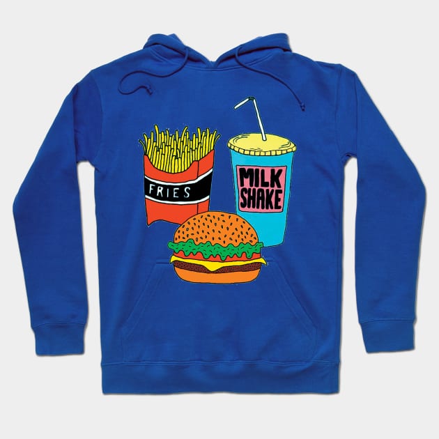 Fast food Hoodie by saif